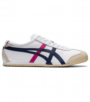 Men's Onitsuka Tiger Mexico 66 Mexico 66 White / Blue | 37128-QGAR