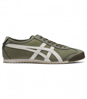 Men's Onitsuka Tiger Mexico 66 Mexico 66 Olive | 12940-ENTW