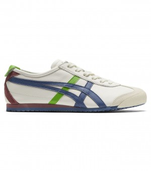 Men's Onitsuka Tiger Mexico 66 Mexico 66 Cream / Blue | 02793-XHVP