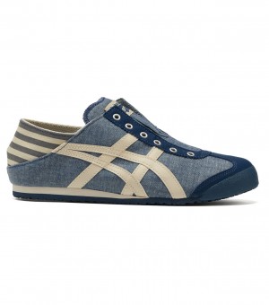 Men's Onitsuka Tiger Mexico 66 Paraty Mexico 66 Blue / Beige | 24781-RUYK