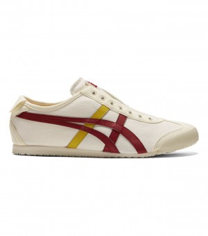 Men's Onitsuka Tiger Mexico 66 Slip-On Mexico 66 White | 80456-ZIPK