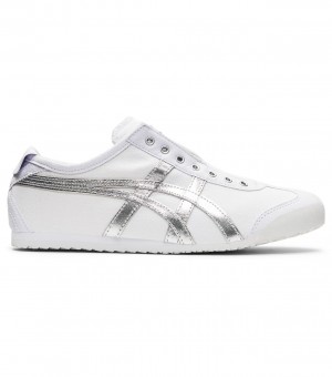 Men's Onitsuka Tiger Mexico 66 Slip-On Mexico 66 White / Silver | 62840-YOPI