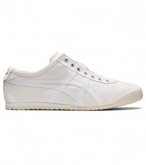 Men's Onitsuka Tiger Mexico 66 Slip-On Mexico 66 White | 21539-GKXA