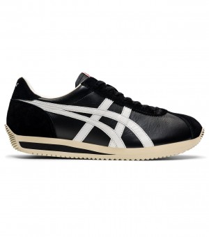 Men's Onitsuka Tiger Moal 77 Nm Sneakers Black / White | 65049-SFBP