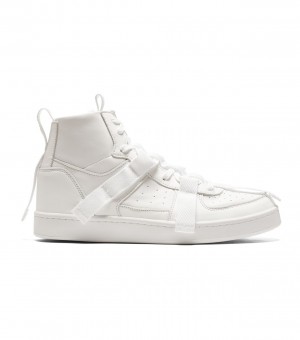 Men's Onitsuka Tiger Petal Boots White | 46019-TQJN