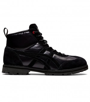 Men's Onitsuka Tiger Rinkan Boot High Tops Black | 51972-EBWC