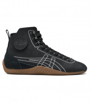 Men's Onitsuka Tiger Sclaw Mt High Tops Black / White | 58279-AVLK