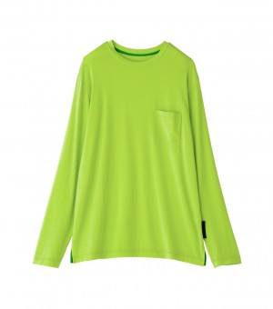 Men's Onitsuka Tiger Sweatshirts Light Green | 84012-JCUX