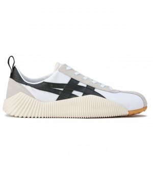 Women's Onitsuka Tiger Acromount Sneakers White / Black | 78203-FZWD