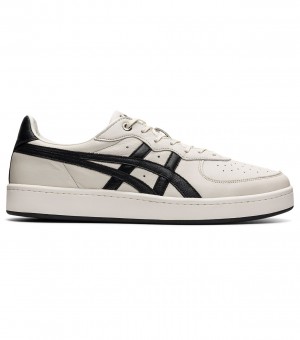 Women's Onitsuka Tiger Gsm Sd Sneakers Cream / Black | 67308-WRDI