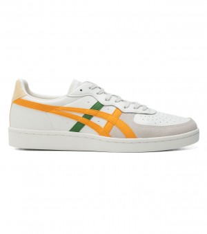 Women's Onitsuka Tiger Gsm Sneakers Cream / Orange | 67084-AONE