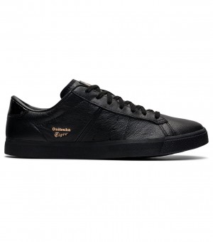 Women's Onitsuka Tiger Lawnship 3.0 Low Tops Black | 41590-ZDNS