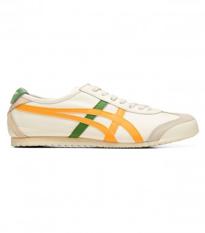 Women's Onitsuka Tiger Mexico 66 Mexico 66 Cream / Orange | 70543-YUCA