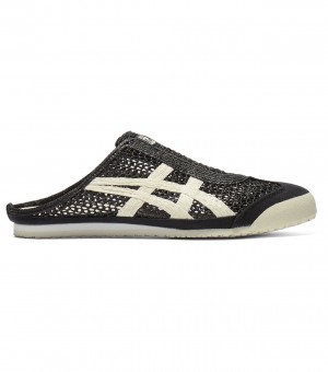 Women's Onitsuka Tiger Mexico 66 Sabot Mexico 66 Black / Cream | 73591-JOHA