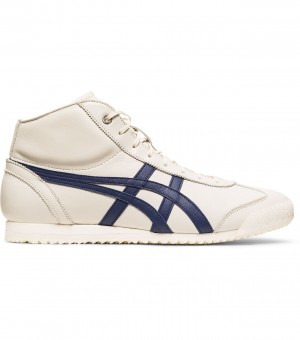 Women's Onitsuka Tiger Mexico 66 Sd Mr Mexico 66 Cream / Indigo Blue | 65012-IVOL