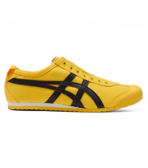 Women's Onitsuka Tiger Mexico 66 Slip-On Mexico 66 Yellow / Black | 83215-RVBH