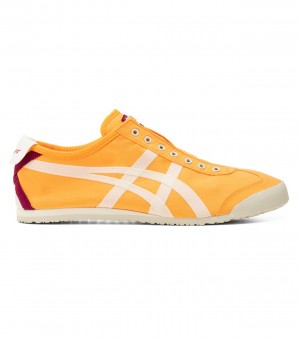 Women's Onitsuka Tiger Mexico 66 Slip-On Mexico 66 Orange / Cream | 63270-XLOW