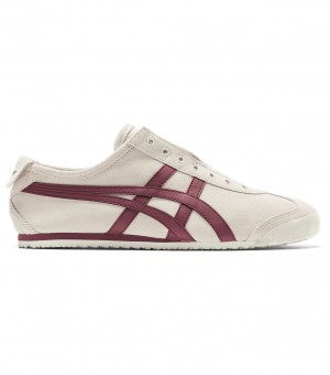 Women's Onitsuka Tiger Mexico 66 Slip-On Mexico 66 Dark Pink | 20348-KAFR