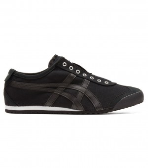 Women's Onitsuka Tiger Mexico 66 Slip-On Mexico 66 Black | 68415-XHIY