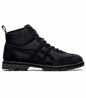 Women's Onitsuka Tiger Mexico Rinkan High Tops Black | 03475-ELWU