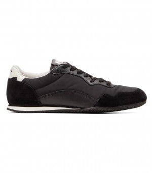 Women's Onitsuka Tiger Serrano Cl Low Tops Black | 82375-STGM