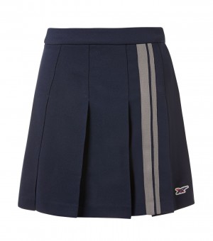 Women's Onitsuka Tiger Skirts Navy | 10367-SBUE