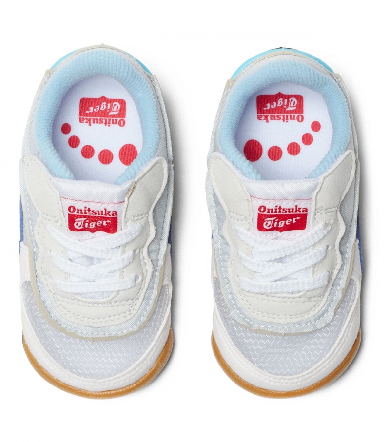 Kids' Onitsuka Tiger Admix Runner Ts Sneakers White | 07263-EOTL