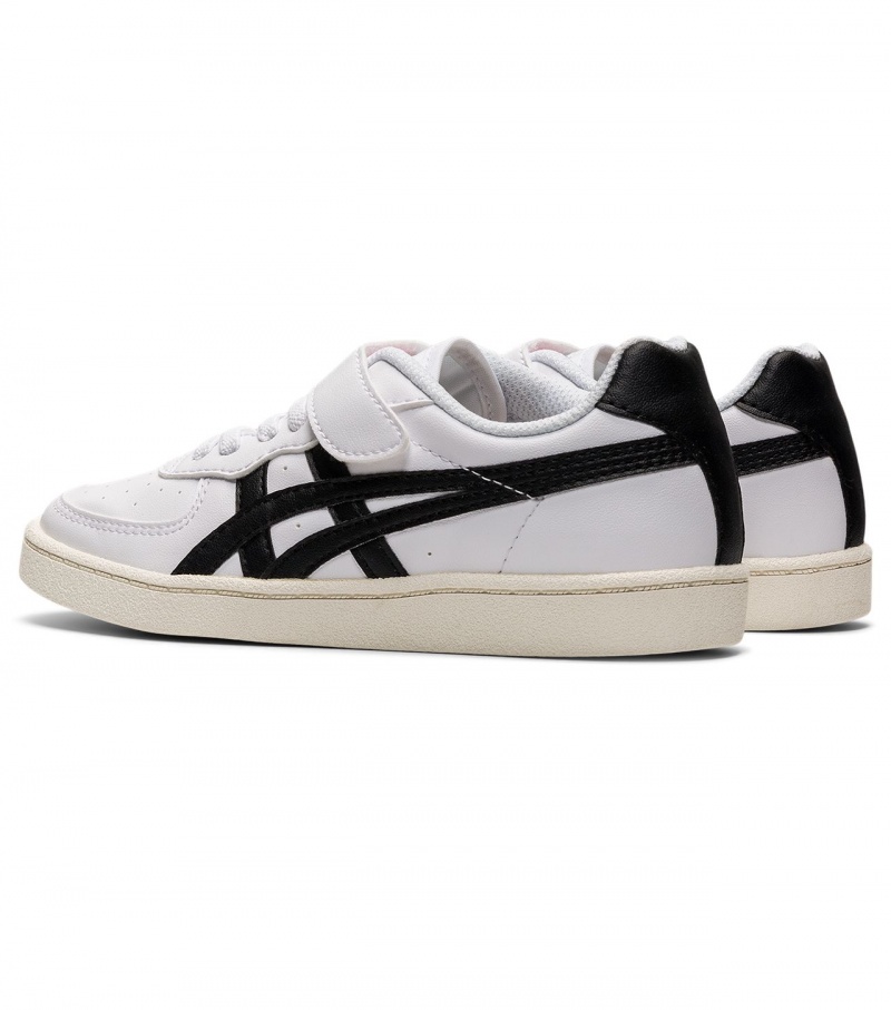 Kids' Onitsuka Tiger Gsm Sneakers White / Black | 89021-FQDL