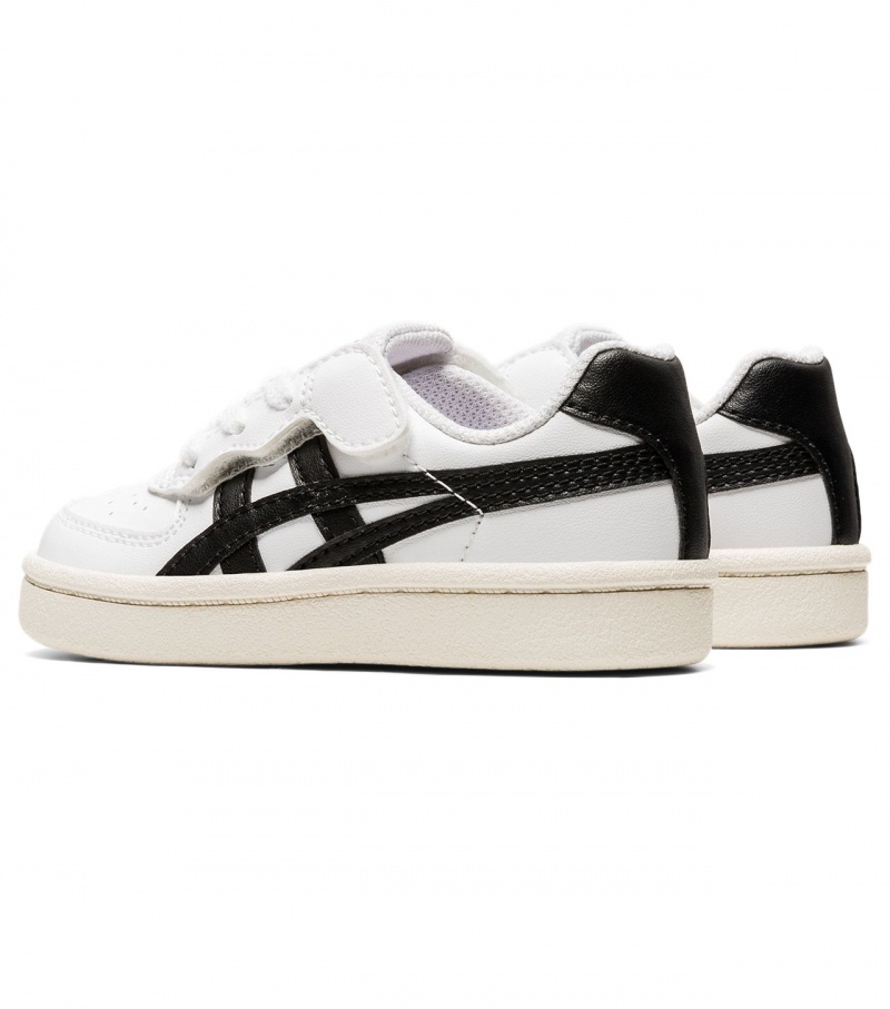 Kids' Onitsuka Tiger Gsm Sneakers White / Black | 24657-CXDT