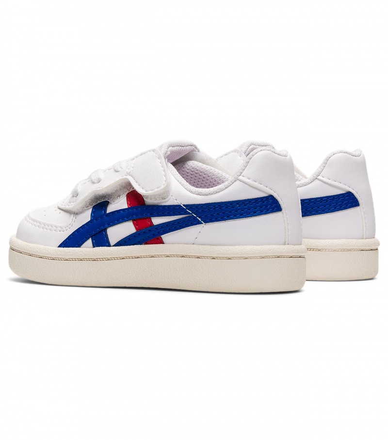 Kids' Onitsuka Tiger Gsm Sneakers White / Royal | 19874-MFVG