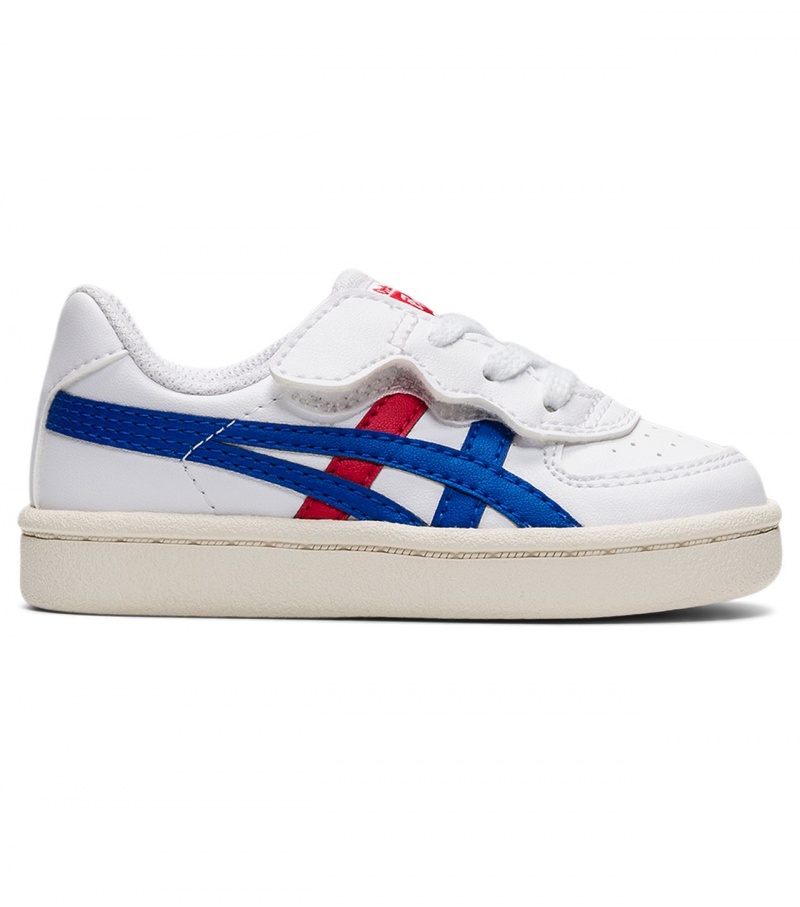 Kids\' Onitsuka Tiger Gsm Sneakers White / Royal | 19874-MFVG