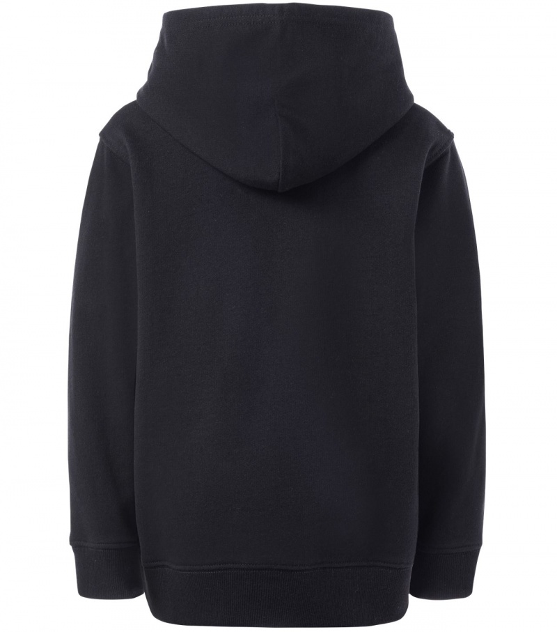 Kids' Onitsuka Tiger Hoodie Black | 23857-UQSN