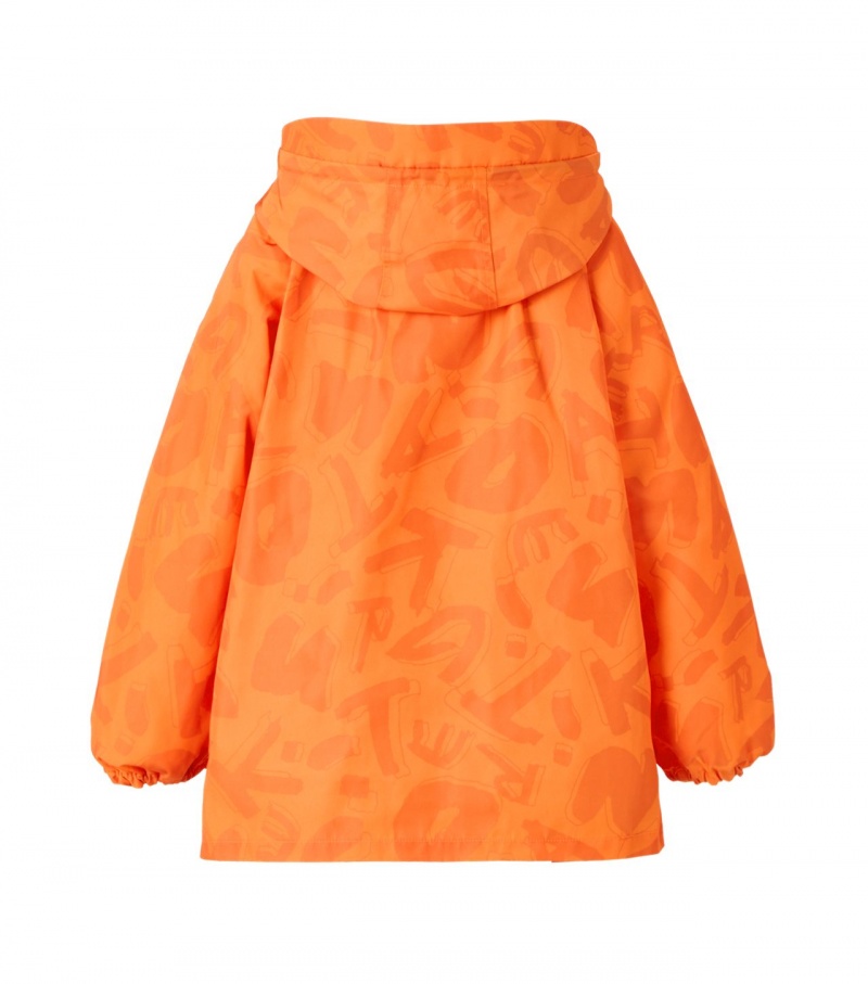 Kids' Onitsuka Tiger Hoodie Orange | 40382-GWHJ