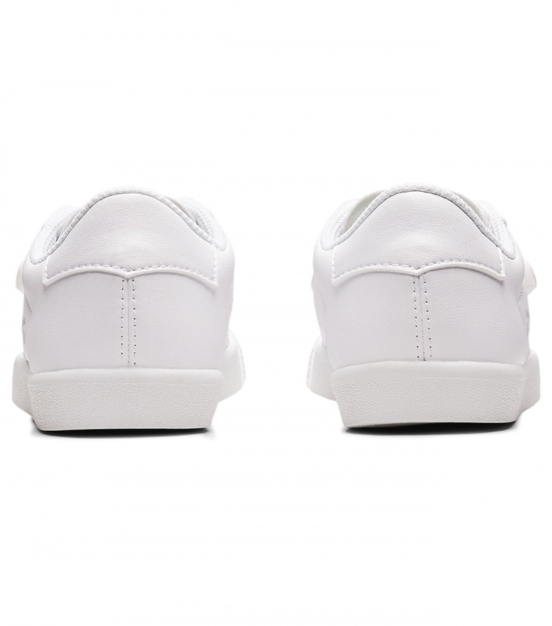 Kids' Onitsuka Tiger Lawnship Ps Low Tops White | 83761-VDNF