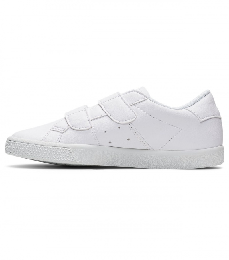 Kids' Onitsuka Tiger Lawnship Ps Low Tops White | 83761-VDNF