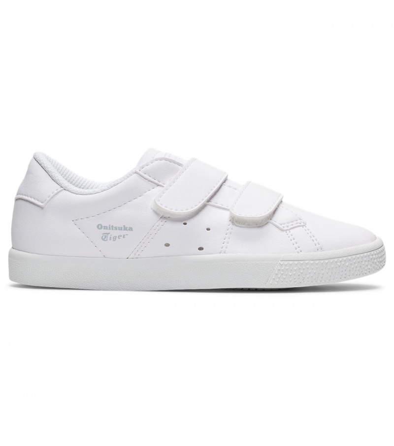 Kids\' Onitsuka Tiger Lawnship Ps Low Tops White | 83761-VDNF