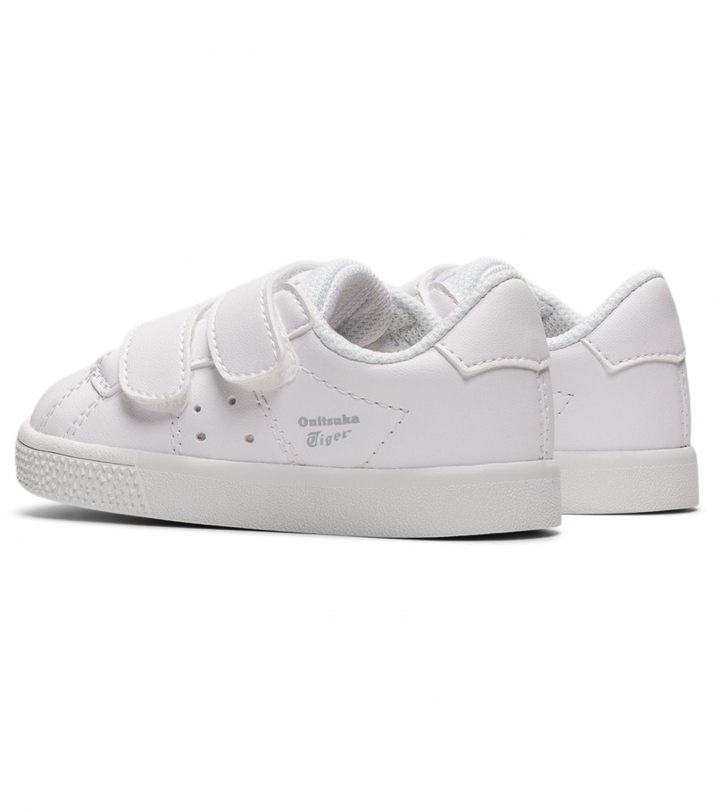 Kids' Onitsuka Tiger Lawnship Ts Sneakers White | 60957-LWHY