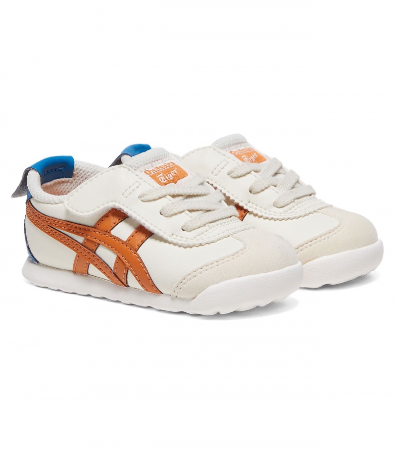 Kids' Onitsuka Tiger Mexico 66 Mexico 66 Cream / Red Orange | 56123-GIVS