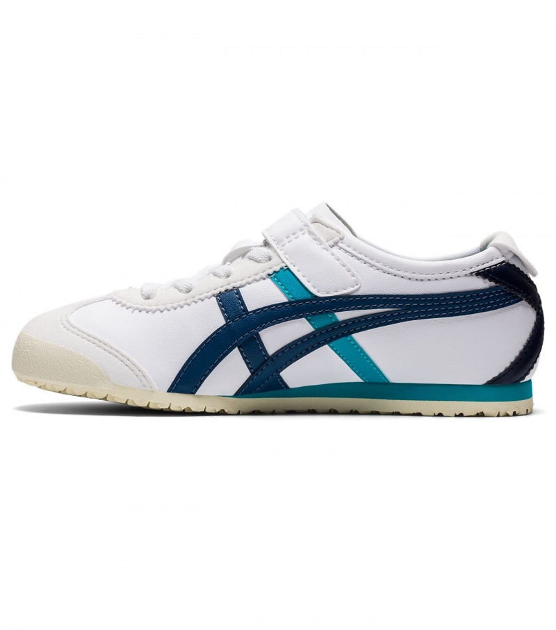 Kids' Onitsuka Tiger Mexico 66 Mexico 66 White / Dark Grey | 74186-QURA