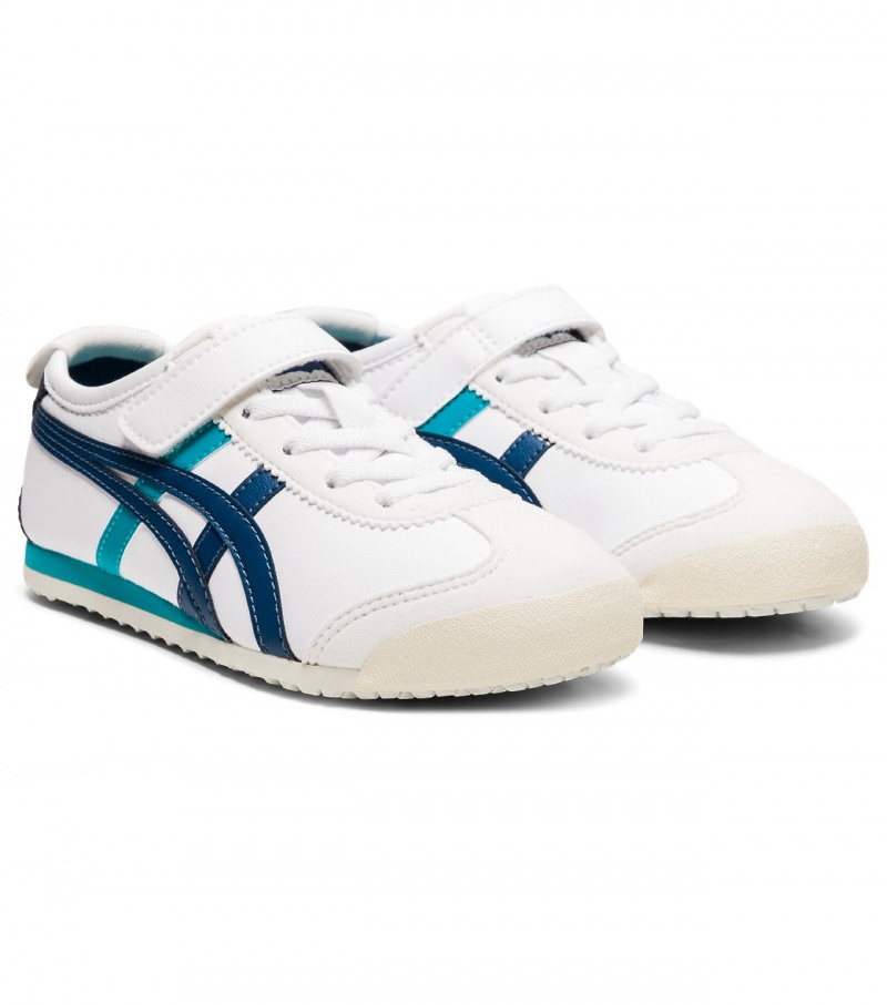 Kids' Onitsuka Tiger Mexico 66 Mexico 66 White / Dark Grey | 74186-QURA