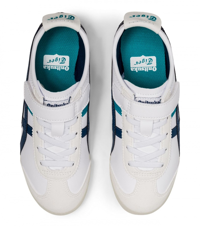 Kids' Onitsuka Tiger Mexico 66 Mexico 66 White / Dark Grey | 74186-QURA