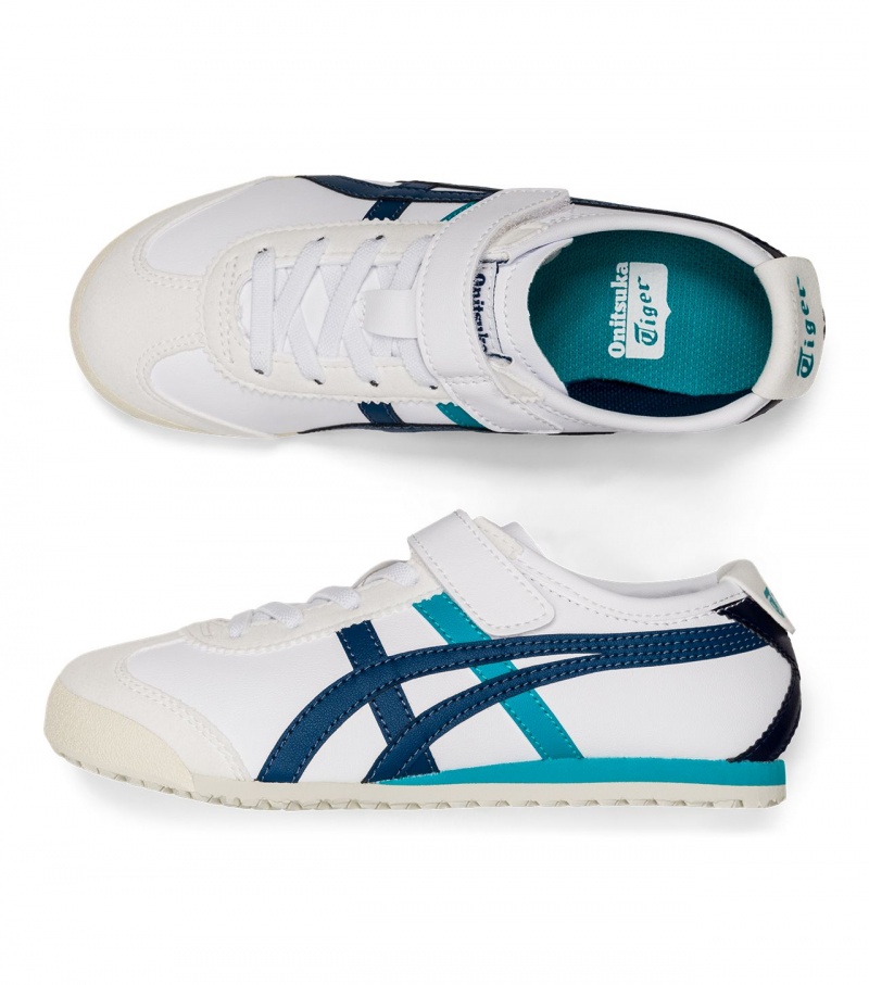 Kids' Onitsuka Tiger Mexico 66 Mexico 66 White / Dark Grey | 74186-QURA