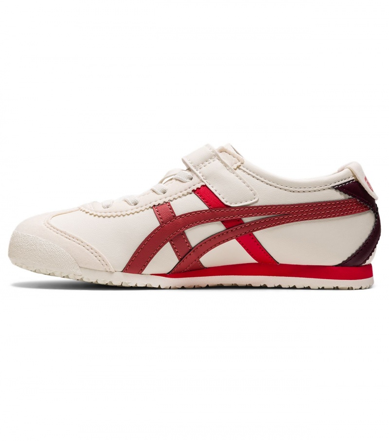 Kids' Onitsuka Tiger Mexico 66 Mexico 66 Cream / Red Dark Red | 82753-GBYV