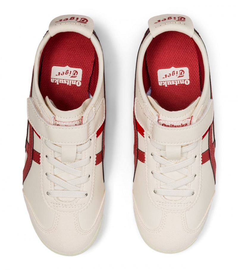 Kids' Onitsuka Tiger Mexico 66 Mexico 66 Cream / Red Dark Red | 82753-GBYV