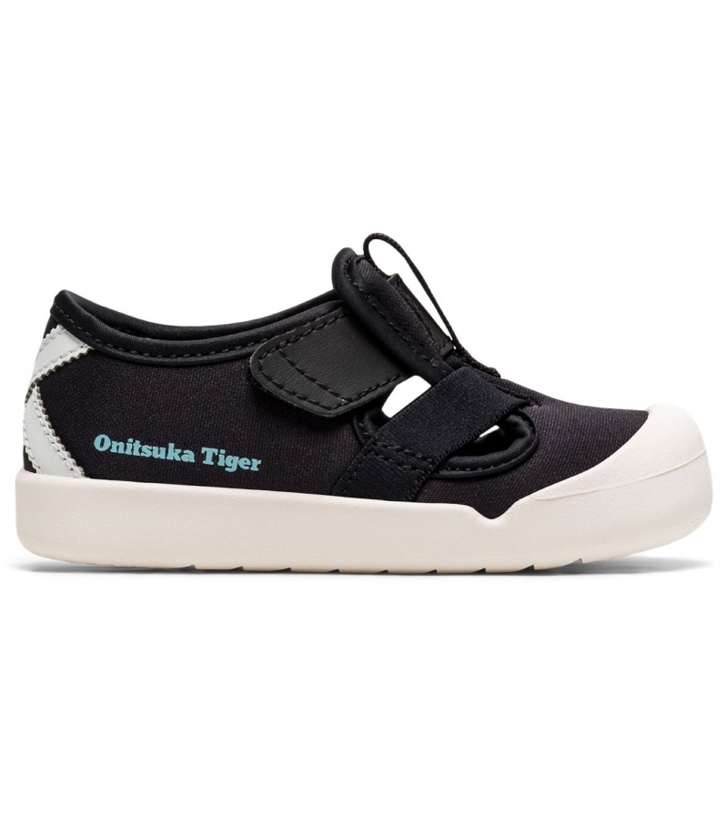 Kids\' Onitsuka Tiger Mexico 66 Sandal Mexico 66 Black | 56902-DQPX