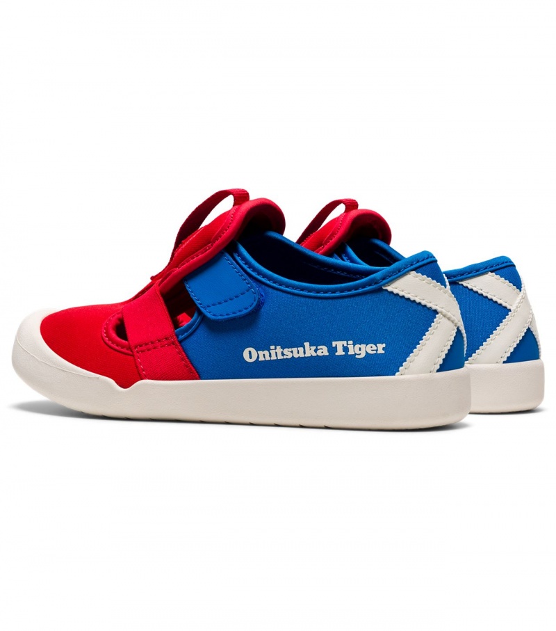 Kids' Onitsuka Tiger Mexico 66 Sandal Mexico 66 Red / Blue | 63298-FUHA