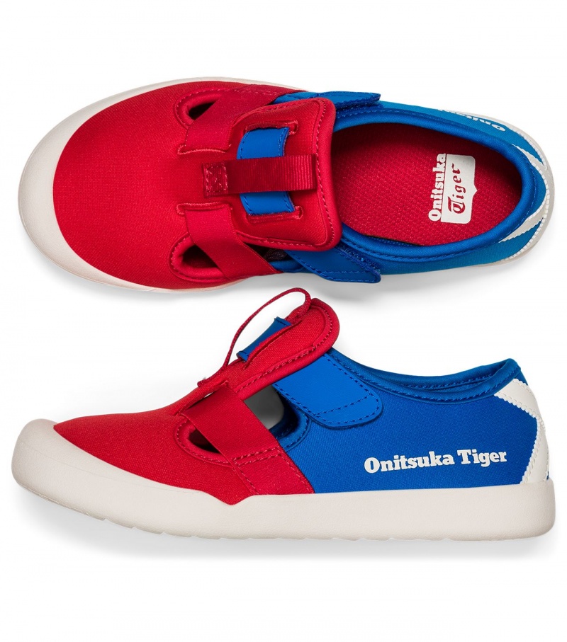 Kids' Onitsuka Tiger Mexico 66 Sandal Mexico 66 Red / Blue | 63298-FUHA