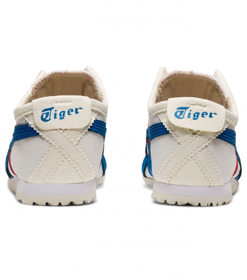 Kids' Onitsuka Tiger Mexico 66 Slip-On Mexico 66 White / Blue | 50913-TVOS