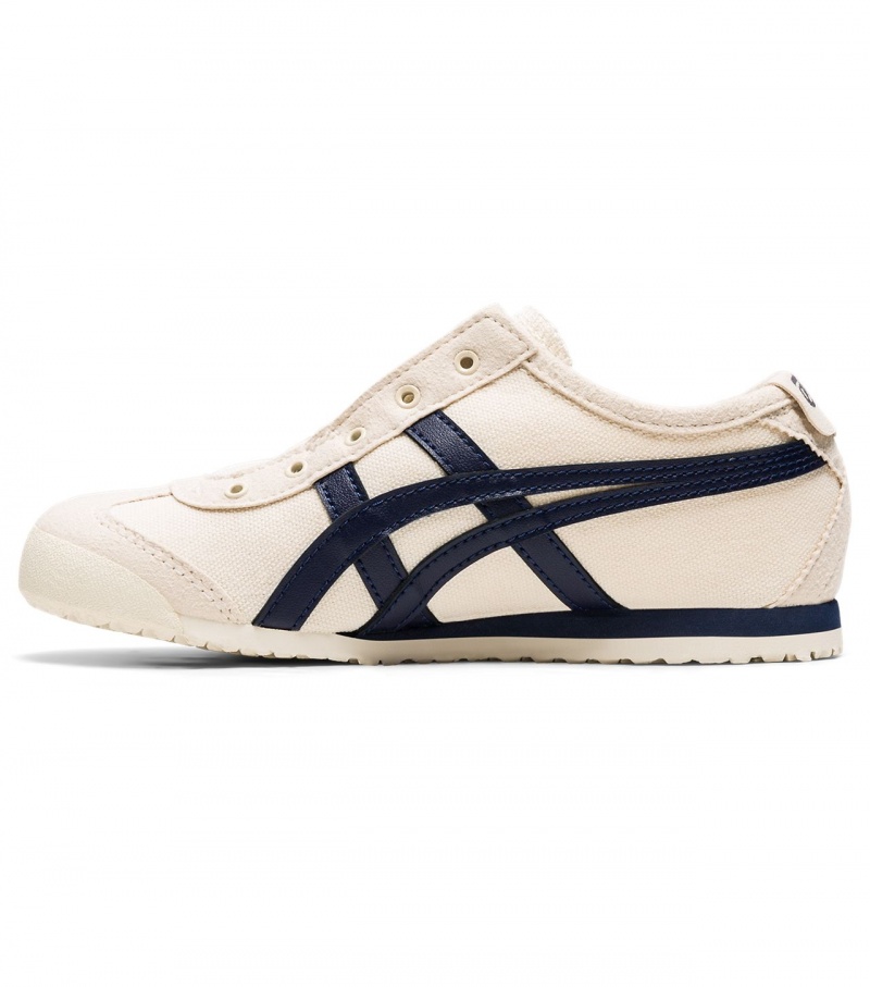 Kids' Onitsuka Tiger Mexico 66 Slip-On Mexico 66 White | 01532-RWBJ