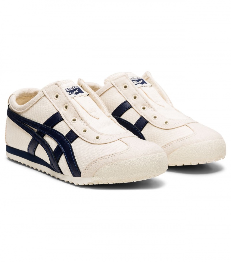 Kids' Onitsuka Tiger Mexico 66 Slip-On Mexico 66 White | 01532-RWBJ